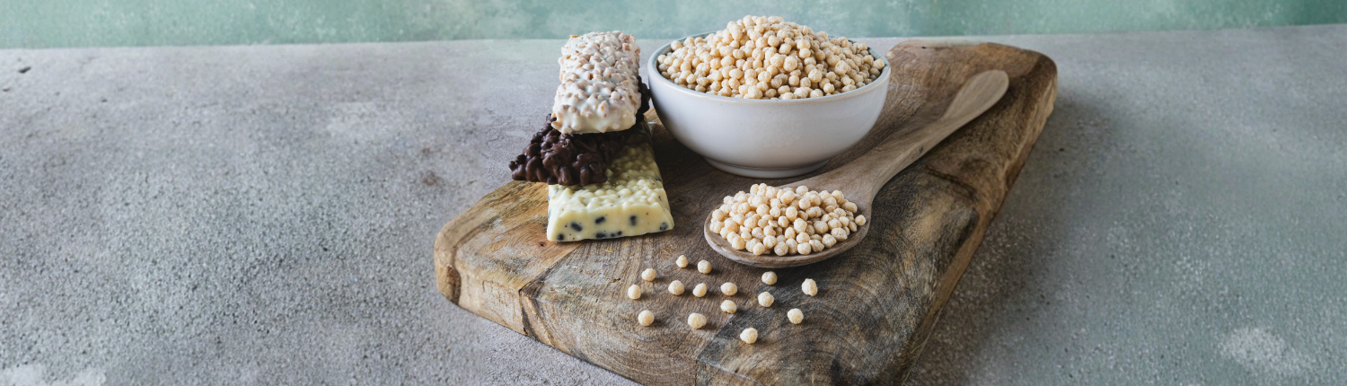 Sojaprotein Crispies